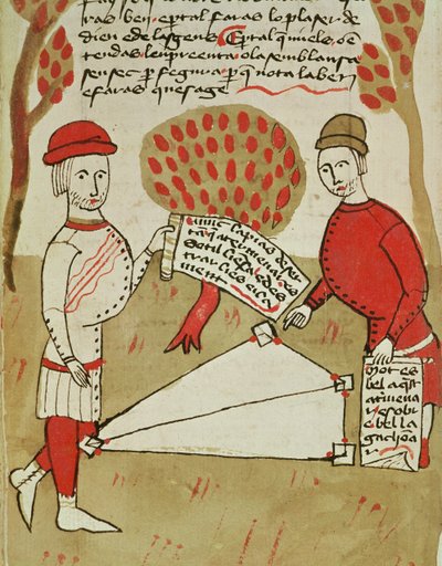 Demarcation of land, from 